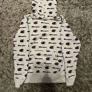 BOYS CHAMPION HOODIE - Size M - Gently used